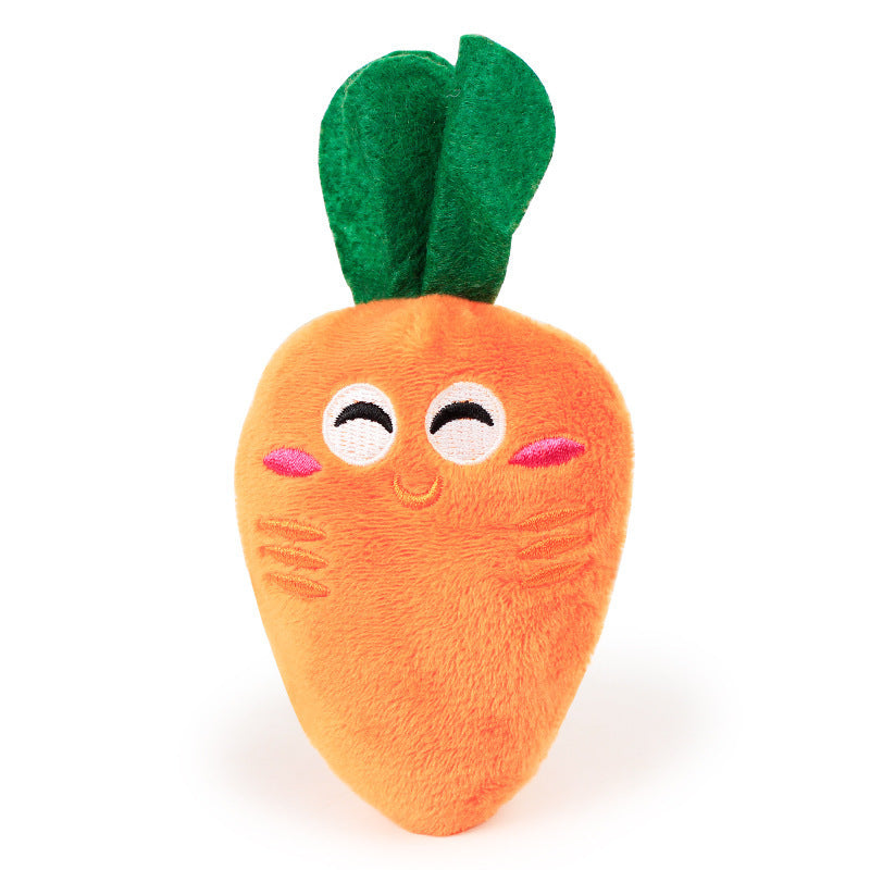 Durable Carrot Chew & Snuffle Mat Pet Toy
