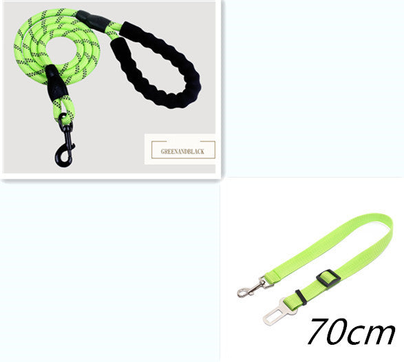 Reflective Nylon Dog Leash – Comfort, Safety & Control in Every Walk