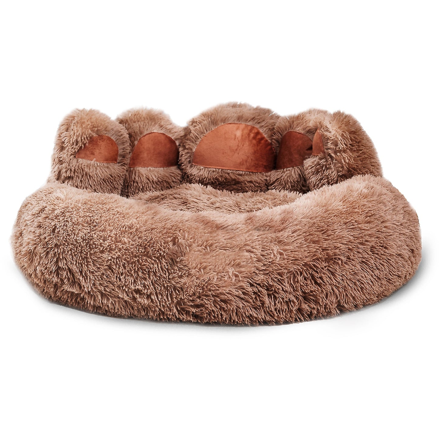 Bear Paw Shape Dog Bed – Plush & Cozy Pet Bed for Small to Medium Dogs