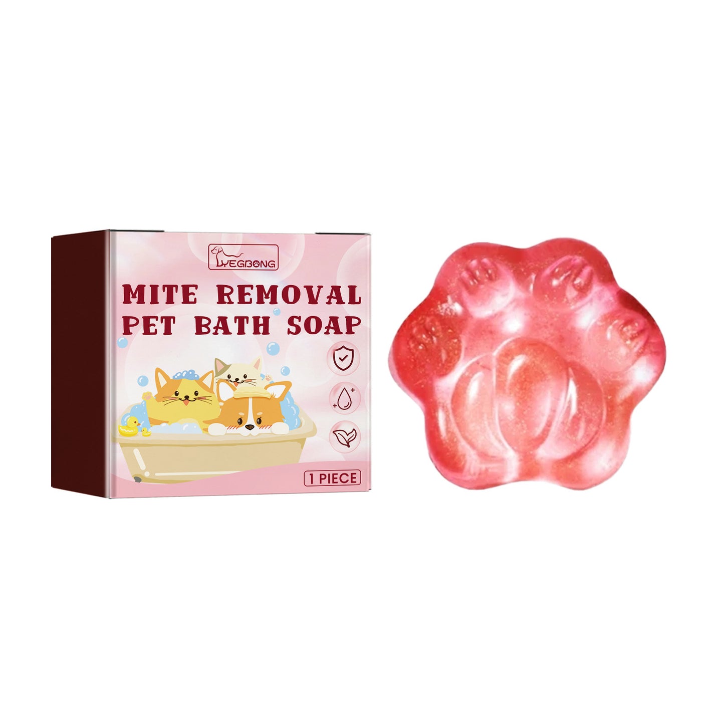 Hair Supple • Anti‑Mite Cleansing Pet Soap