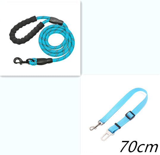 Reflective Nylon Dog Leash – Comfort, Safety & Control in Every Walk