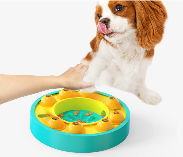 SmartyPaws Interactive Slow‑Feeder Puzzle Bowl