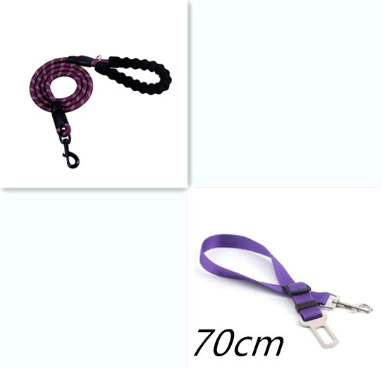 Reflective Nylon Dog Leash – Comfort, Safety & Control in Every Walk