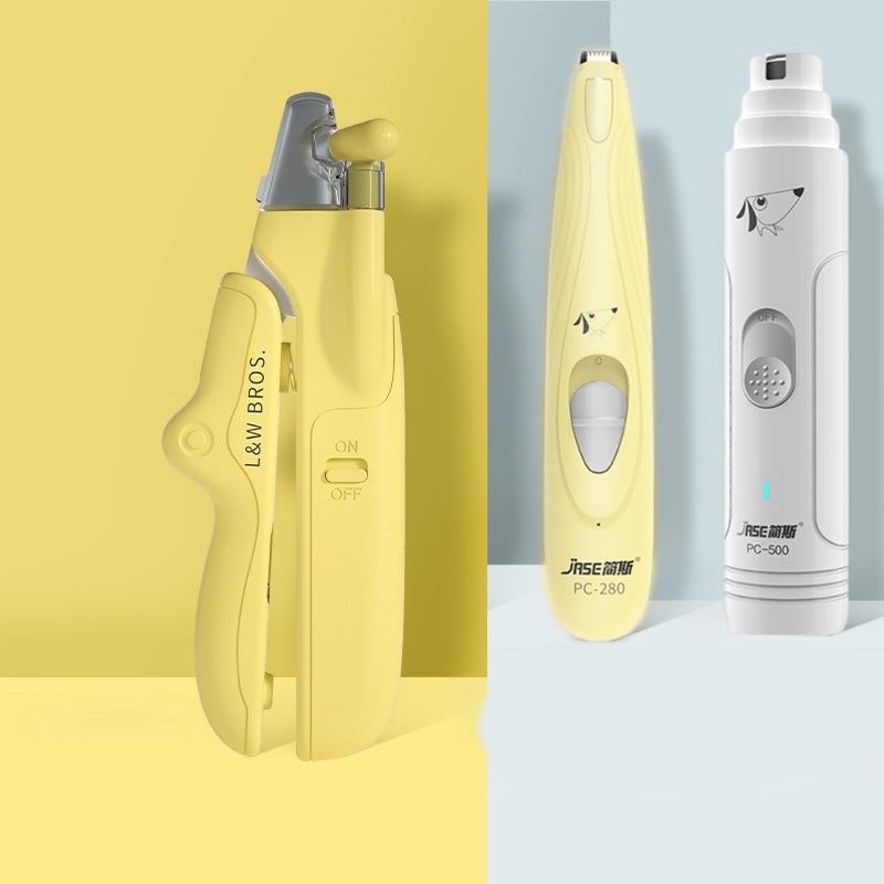 SafeGlow LED Pet Nail Clippers – Calm, Confident Grooming for Cats & Dogs