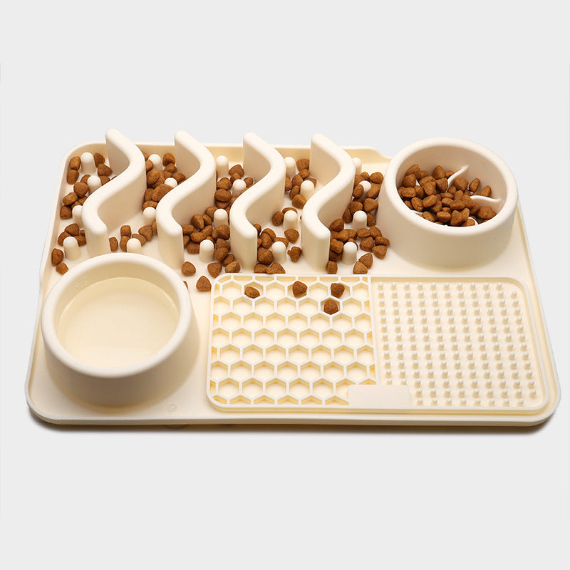 Silicone Dog Lick Mat – Calming Slow‑Feeder & Enrichment Pad