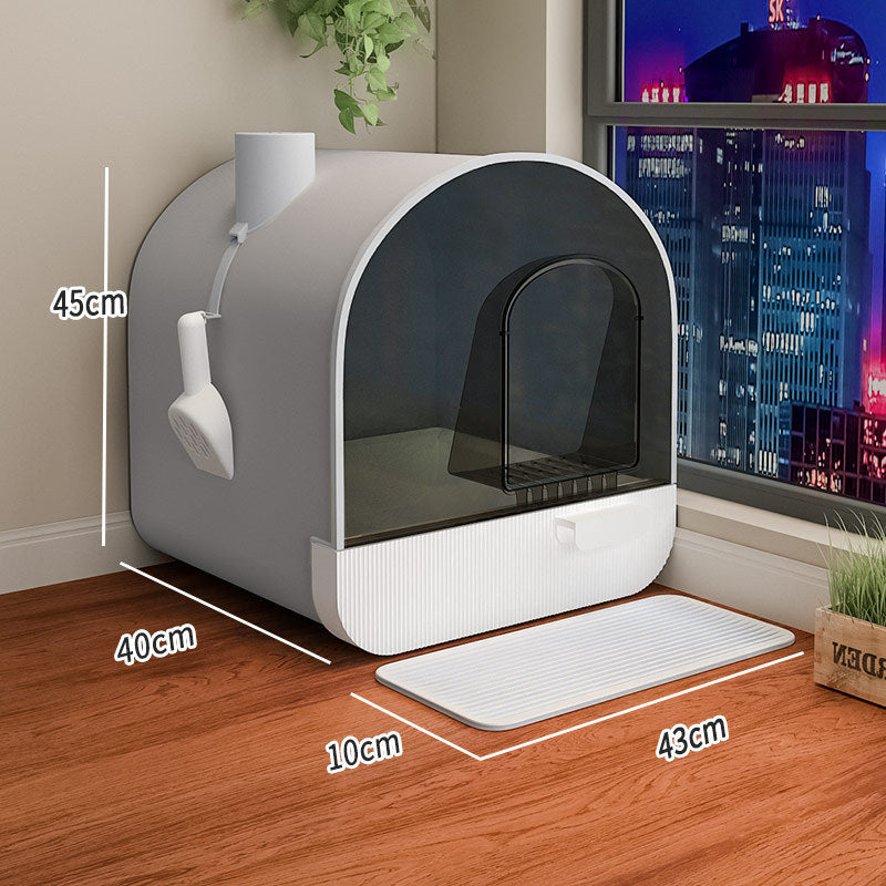 PureAir Closed‑Type Cat Litter Box – Odour‑Free, Clean & Private