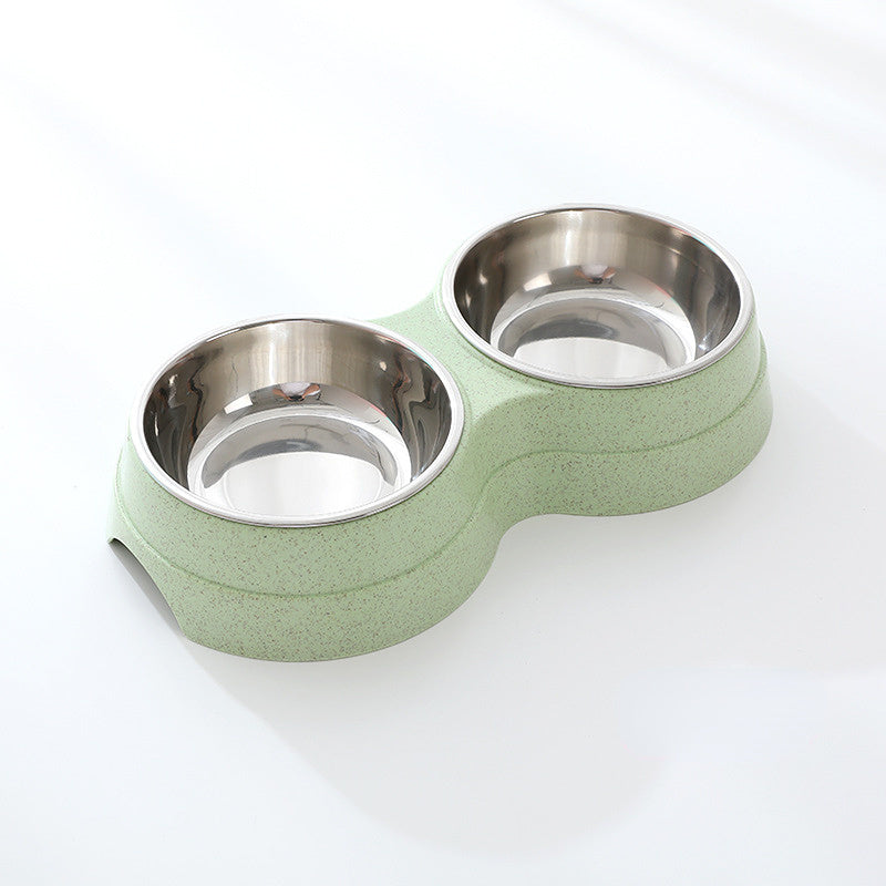 Double Pet Bowl Feeder – Hygienic & Happy Mealtimes