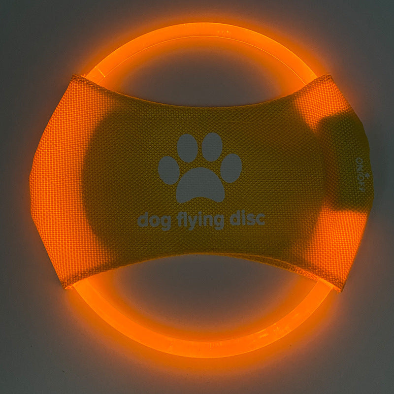 Glow‑Fetch LED Dog Flying Disc – Light Up Playtime