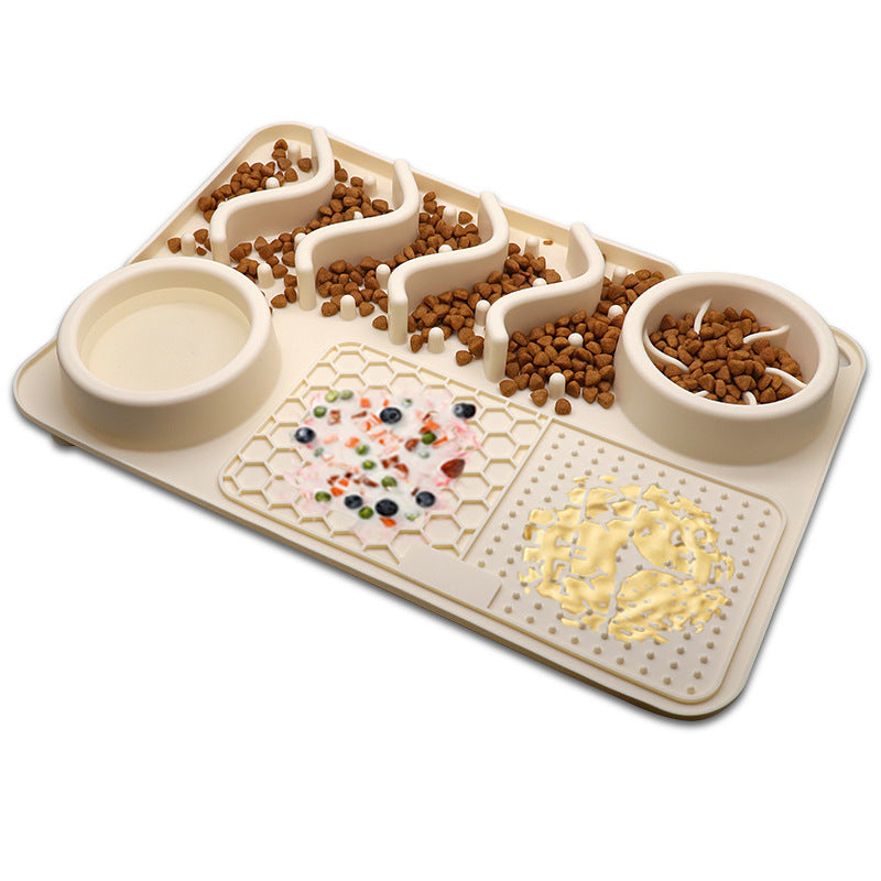 Silicone Dog Lick Mat – Calming Slow‑Feeder & Enrichment Pad