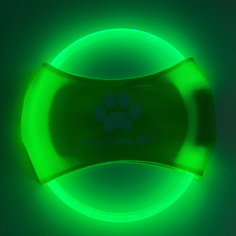 Glow‑Fetch LED Dog Flying Disc – Light Up Playtime
