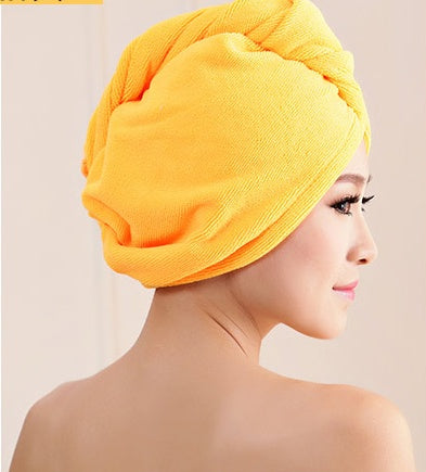 Women's Hair Dryer Cap, Absorbent Dry Hair Towel - Barking Good Deals