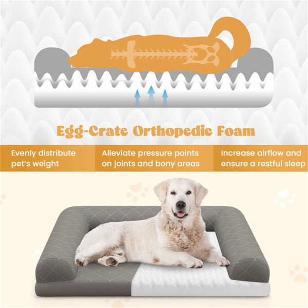Ultimate Comfort Orthopedic Dog Bed – 36″ Support for Happy, Healthy Dogs