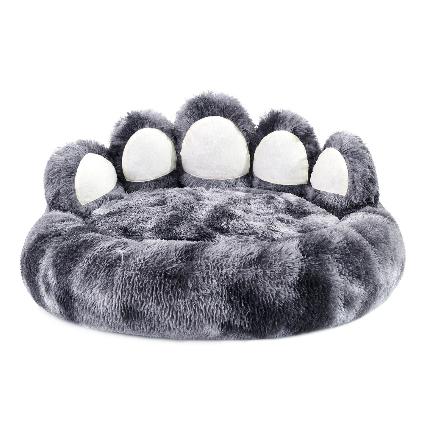 Bear Paw Shape Dog Bed – Plush & Cozy Pet Bed for Small to Medium Dogs