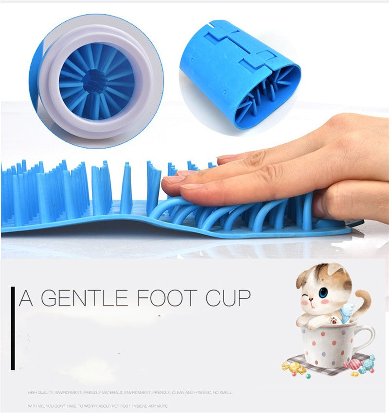 Gentle Paw Care Silicone Foot Washer Cup