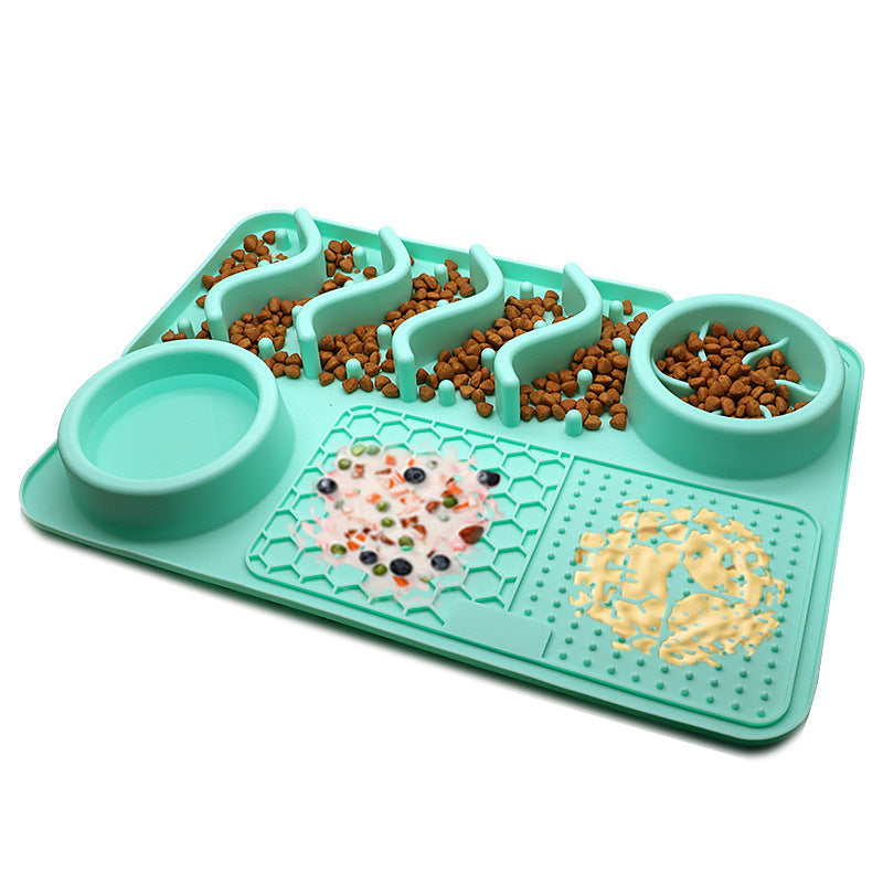Silicone Dog Lick Mat – Calming Slow‑Feeder & Enrichment Pad