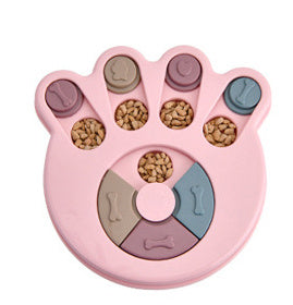 Interactive Dog IQ Puzzle Feeder for Small to Medium Dogs – Slow‑Dispensing Training Toy