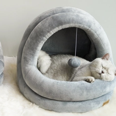 Snuggle Sanctuary Cat Bed – Where Cats Dream Best