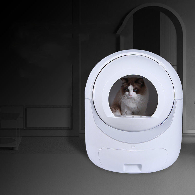 Royal‑Privacy Self‑Cleaning Cat Litter Box – No‑Odour, No‑Scooping