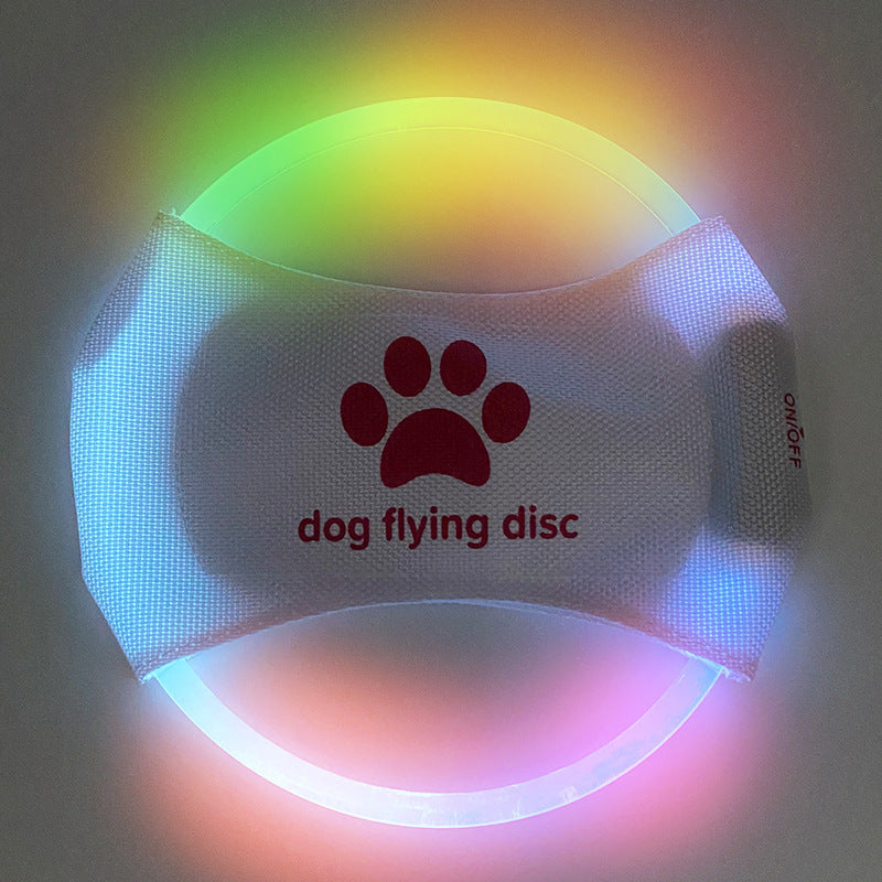 Glow‑Fetch LED Dog Flying Disc – Light Up Playtime