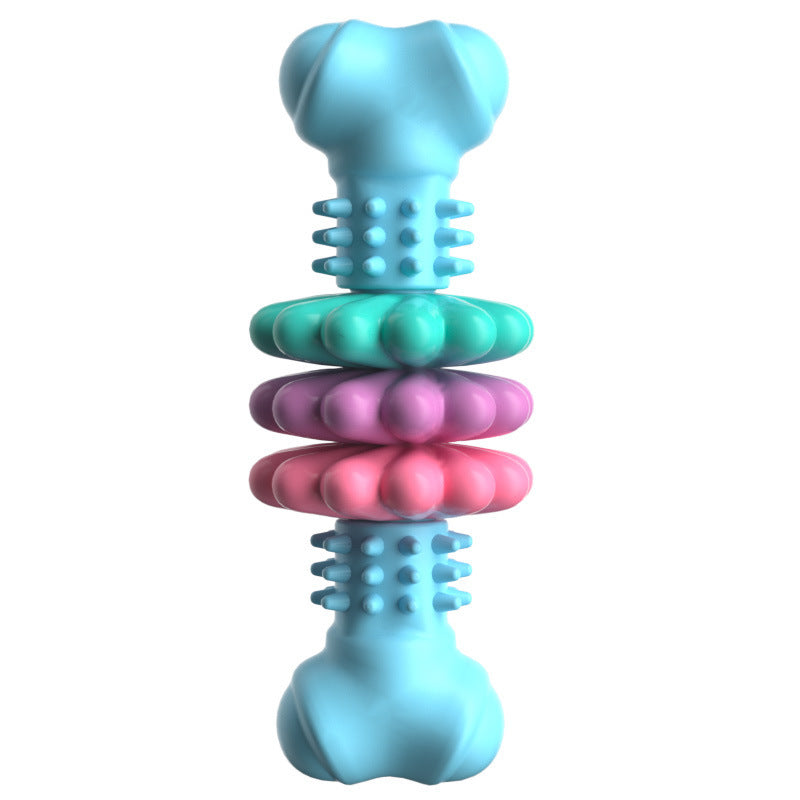 Indestructible TPR Bone – Dental & Anxiety‑Relief Chew Toy