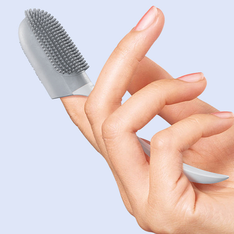 Gentle Fingertip Dog & Cat Toothbrush – Fresh Breath, Healthy Smile