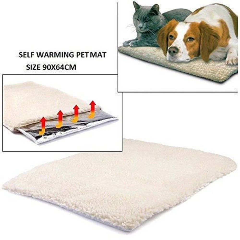 CozyNest Self‑Heating Pet Blanket — Naturally Warm Comfort, No Electricity Required
