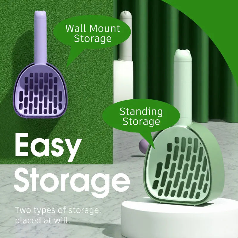 CleanSweep Litter Scoop & Base Set