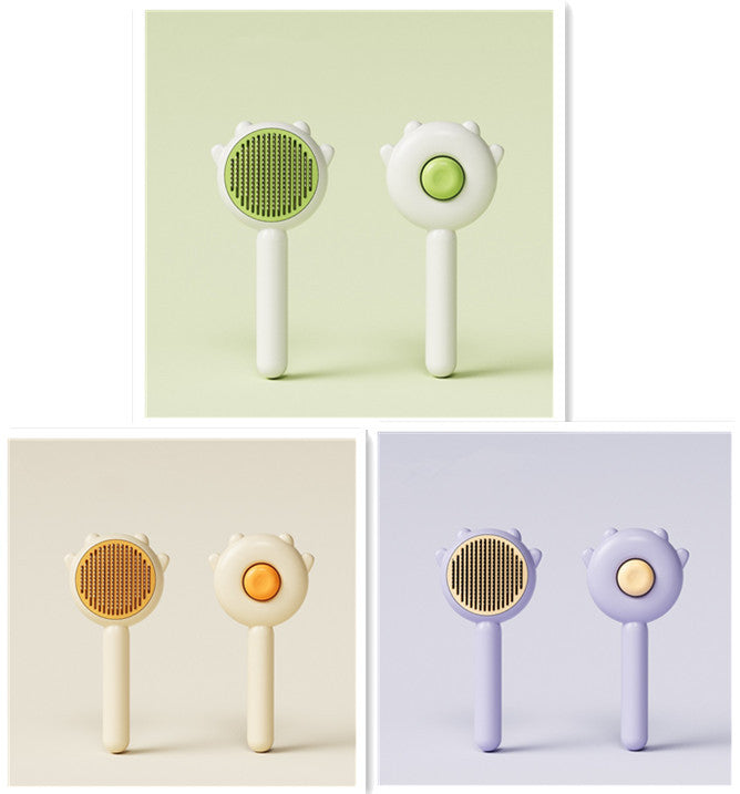 PamperPro Pet Magic Massaging Comb – Soothing Hair Removal for Cats & Dogs