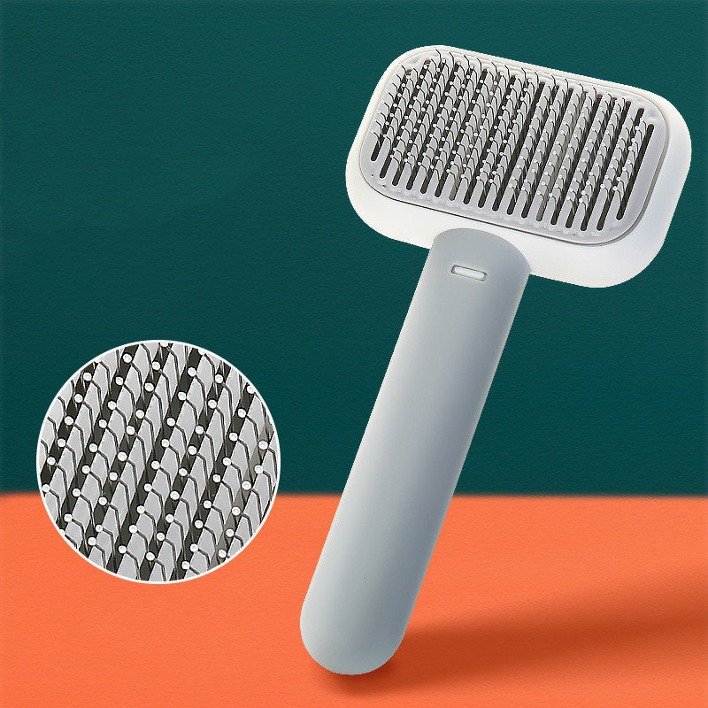 Knot‑Free Grooming Growth Brush – Stress‑Free Bonding for Cats & Dogs