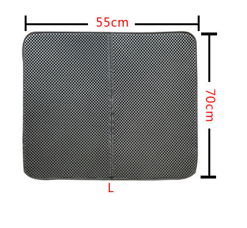 Double-Layer Cat Litter Mat – Keep Floors Clean & Paws Happy