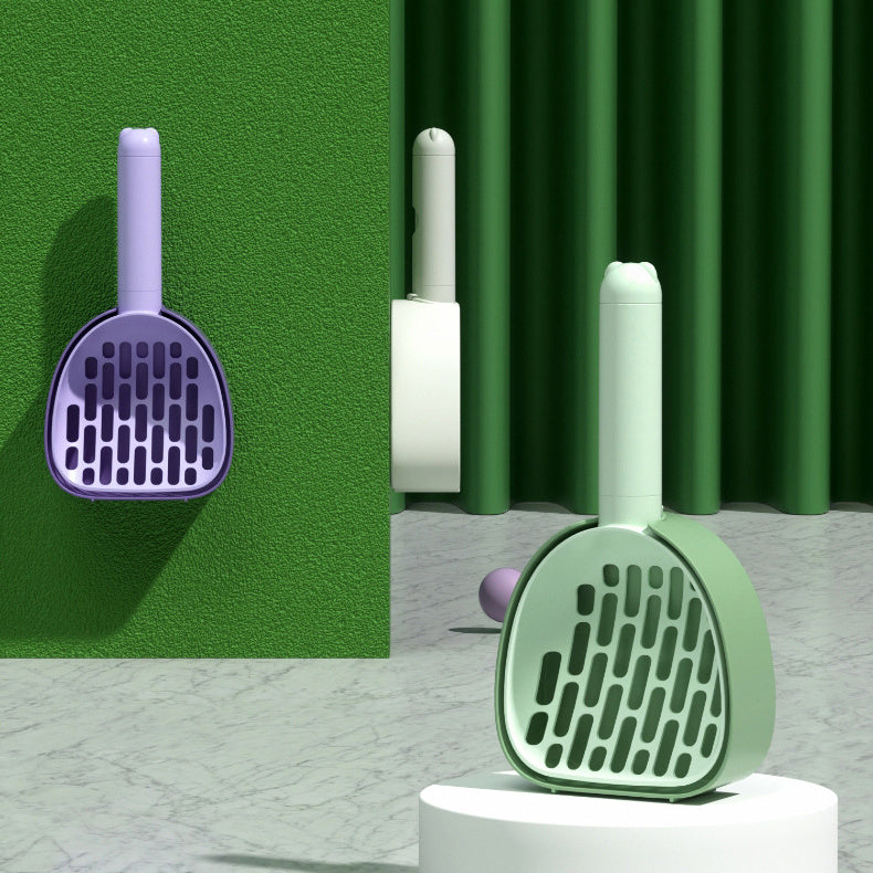 CleanSweep Litter Scoop & Base Set