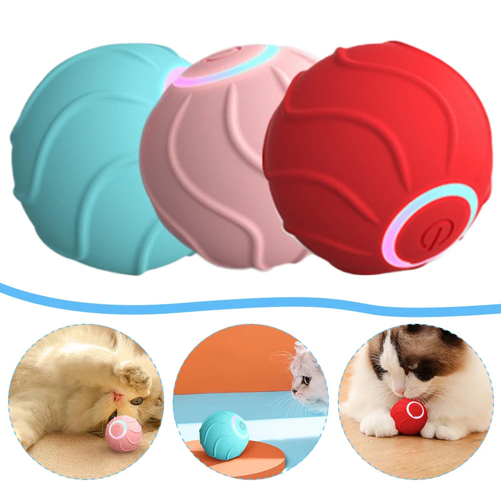 Smart Cat Rolling Ball – Engaging Self‑Play Toy to Keep Cats Active