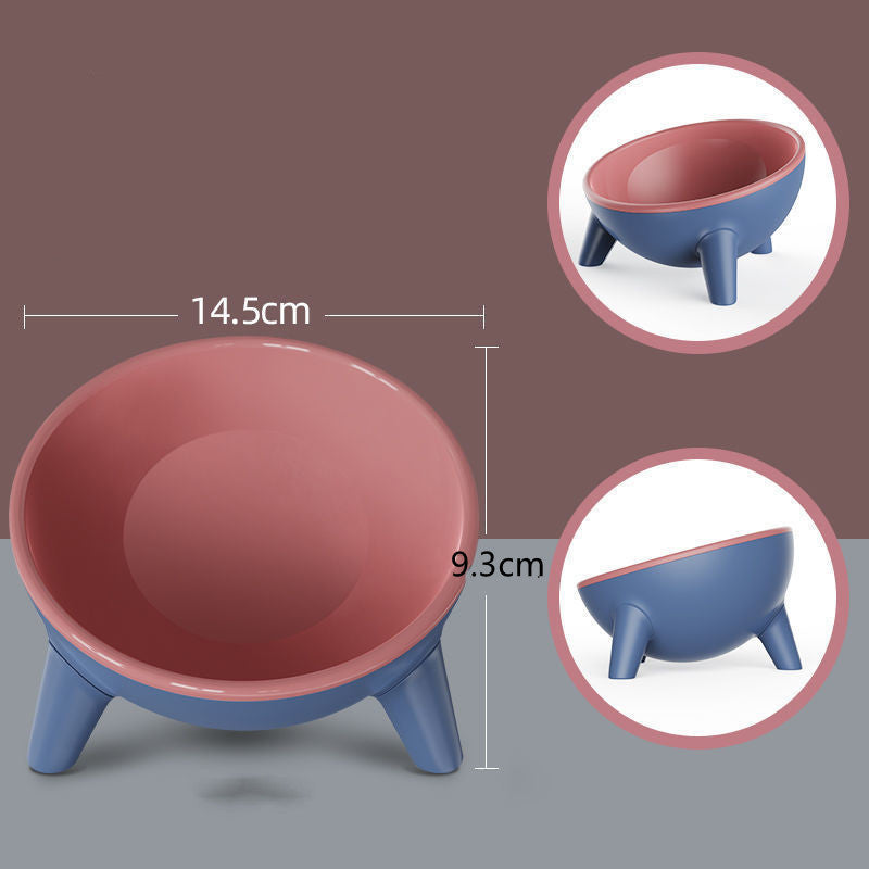 Nordic Elevated Pet Feeding Bowl with Stand – Ergonomic Design for Cats, Dogs & Rabbits