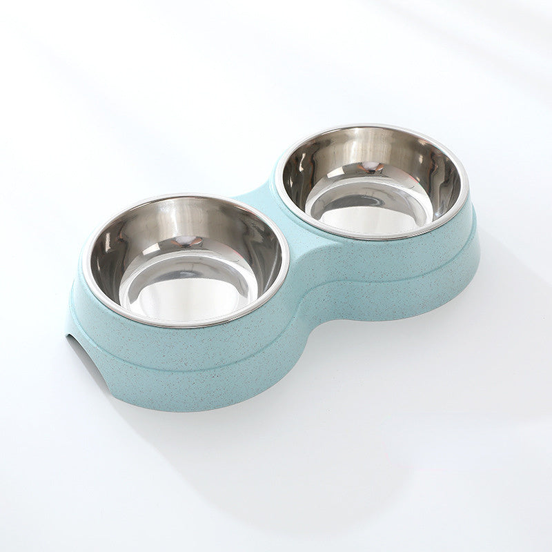 Double Pet Bowl Feeder – Hygienic & Happy Mealtimes