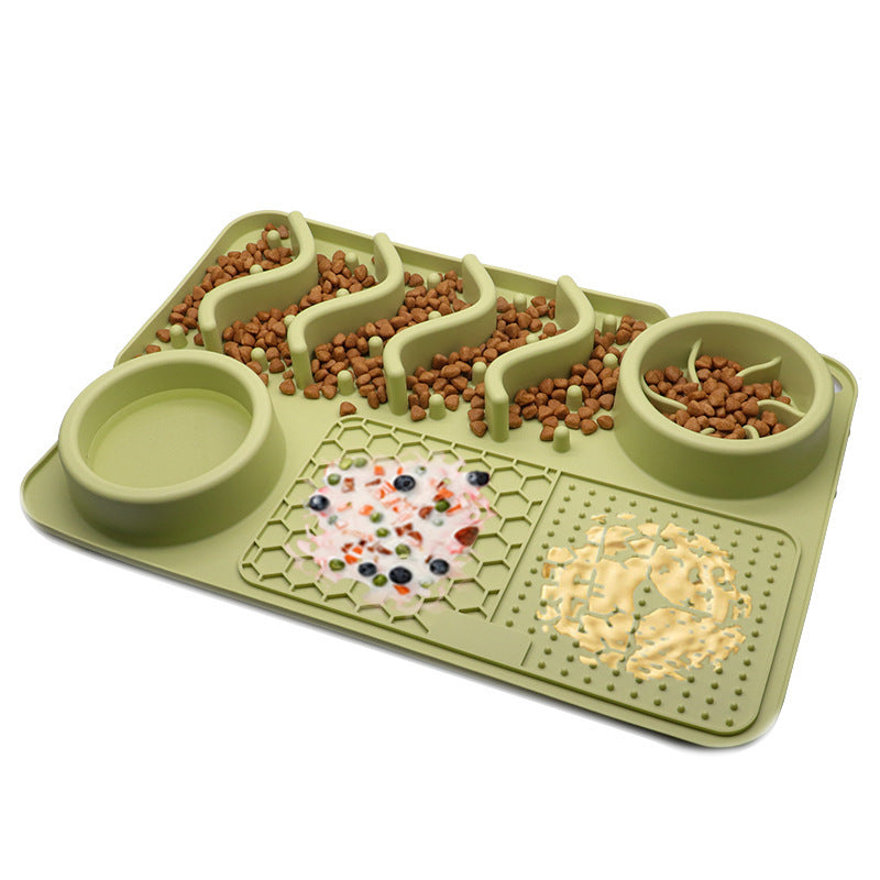 Silicone Dog Lick Mat – Calming Slow‑Feeder & Enrichment Pad