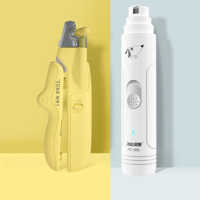 SafeGlow LED Pet Nail Clippers – Calm, Confident Grooming for Cats & Dogs