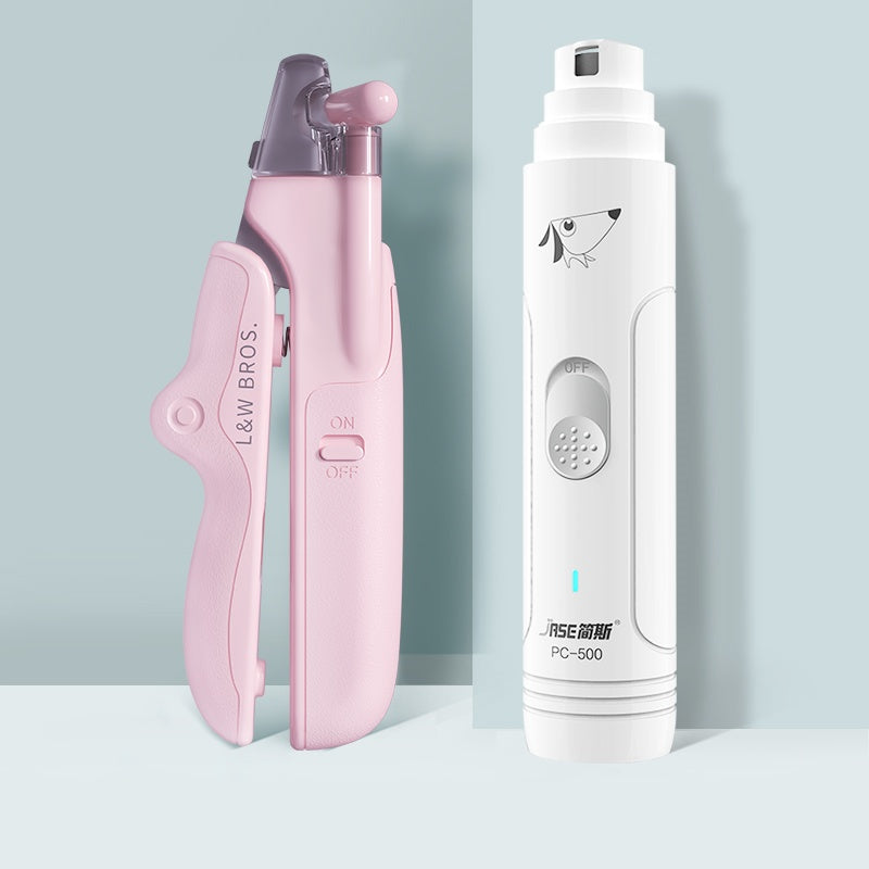 SafeGlow LED Pet Nail Clippers – Calm, Confident Grooming for Cats & Dogs
