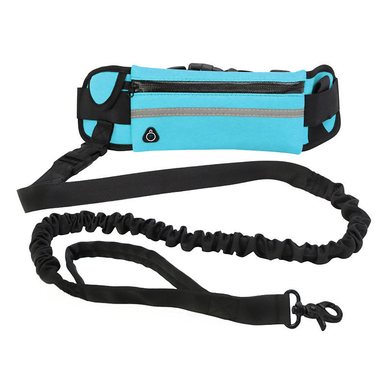 Hands‑Free Shock‑Absorbing Dog Walking Belt for Large Dogs