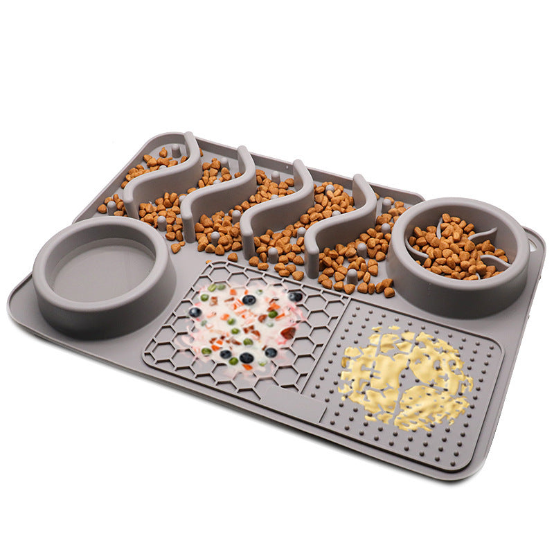 Silicone Dog Lick Mat – Calming Slow‑Feeder & Enrichment Pad