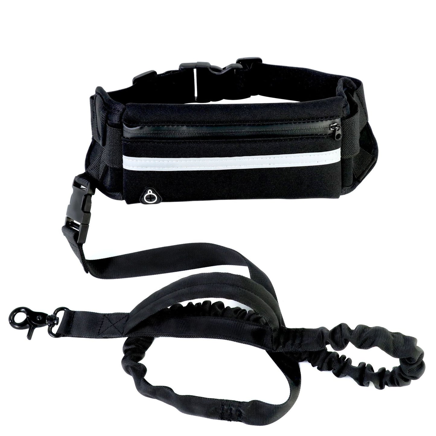Hands‑Free Shock‑Absorbing Dog Walking Belt for Large Dogs