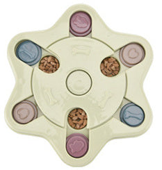 Interactive Dog IQ Puzzle Feeder for Small to Medium Dogs – Slow‑Dispensing Training Toy