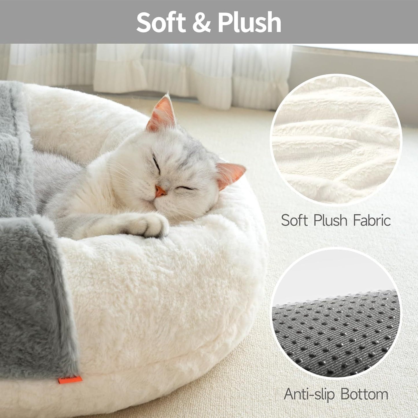 Cloud-Soft Haven for Cats & Small Dogs