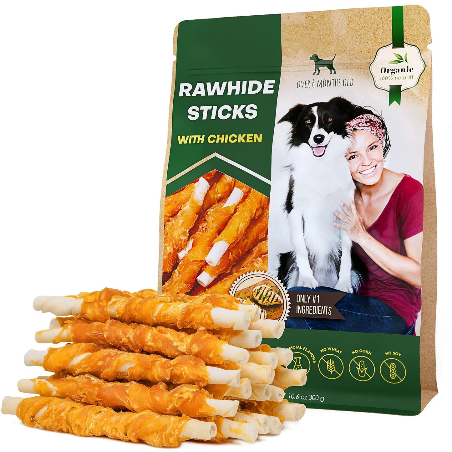 Premium Human‑Grade Grain‑Free Chicken Strips – Healthy Protein Chews