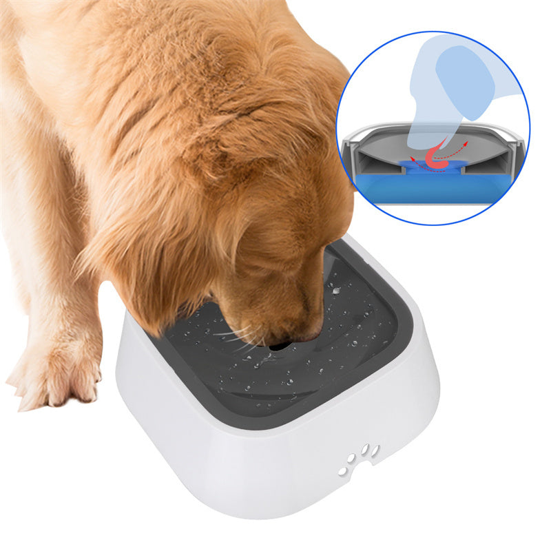 SmartSplash 1.5 L Anti‑Overflow Pet Water Bowl