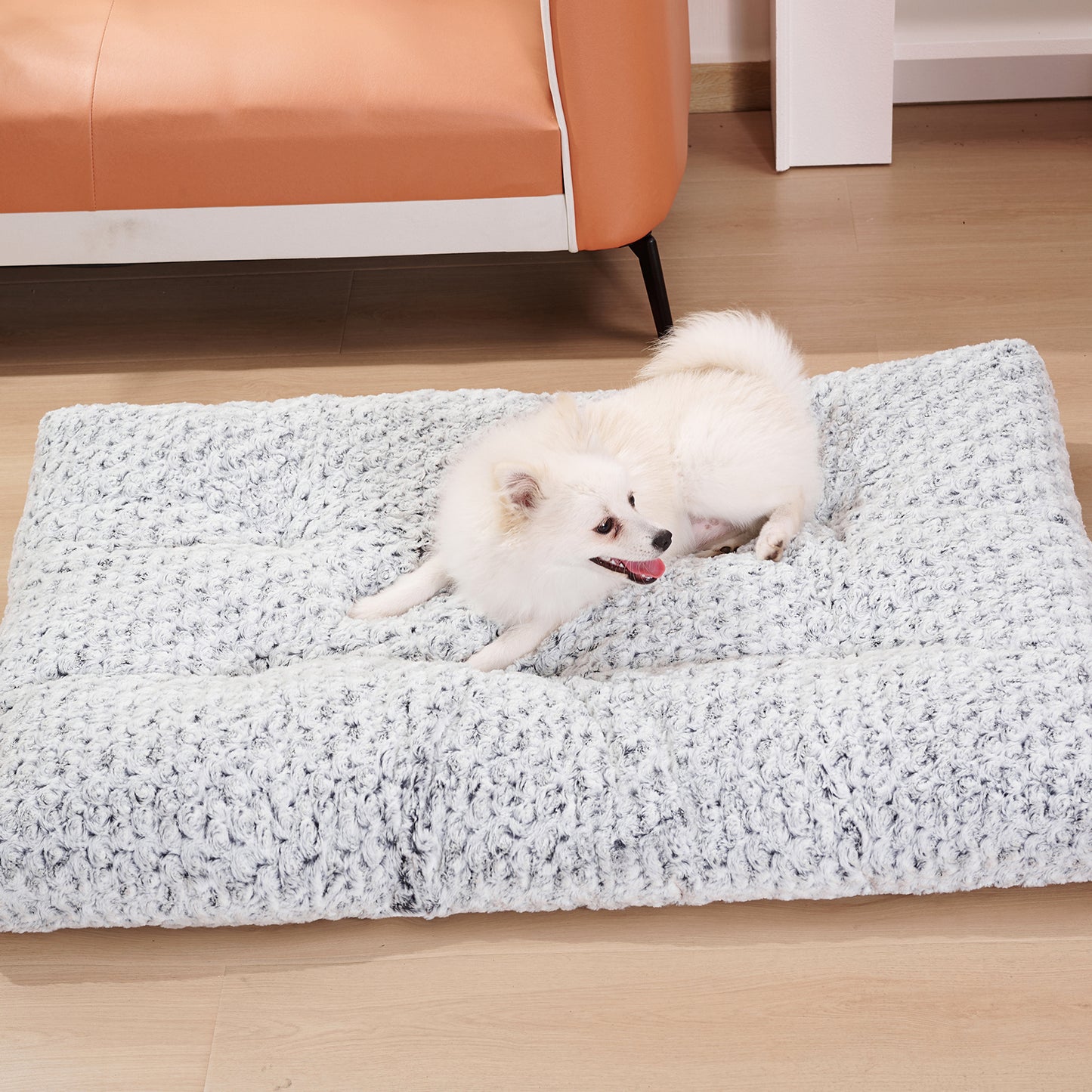 Rose Velvet Bliss Mattress – Ultimate Comfort for Your Pet