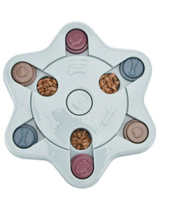 Interactive Dog IQ Puzzle Feeder for Small to Medium Dogs – Slow‑Dispensing Training Toy