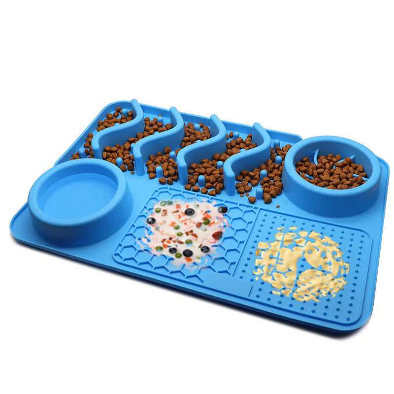 Silicone Dog Lick Mat – Calming Slow‑Feeder & Enrichment Pad