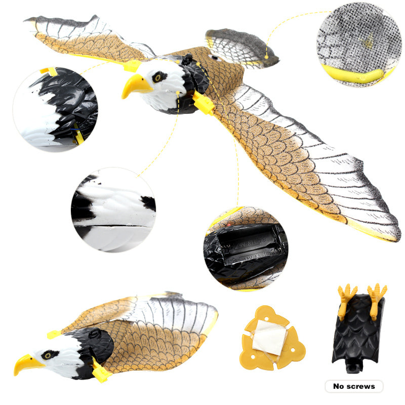 Simulation Eagle Toy – Interactive Flying Bird for Pet Enrichment
