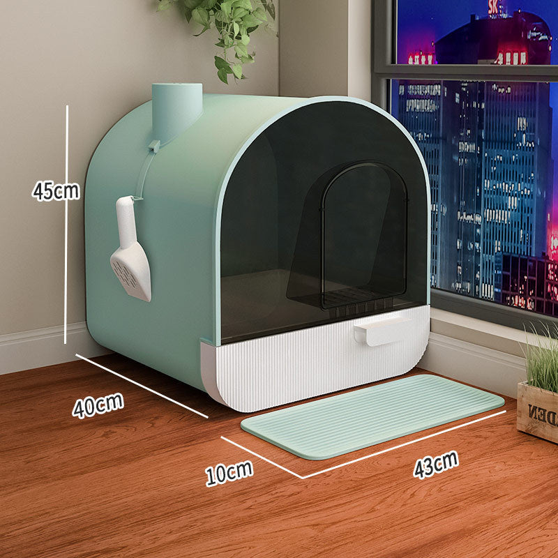 PureAir Closed‑Type Cat Litter Box – Odour‑Free, Clean & Private