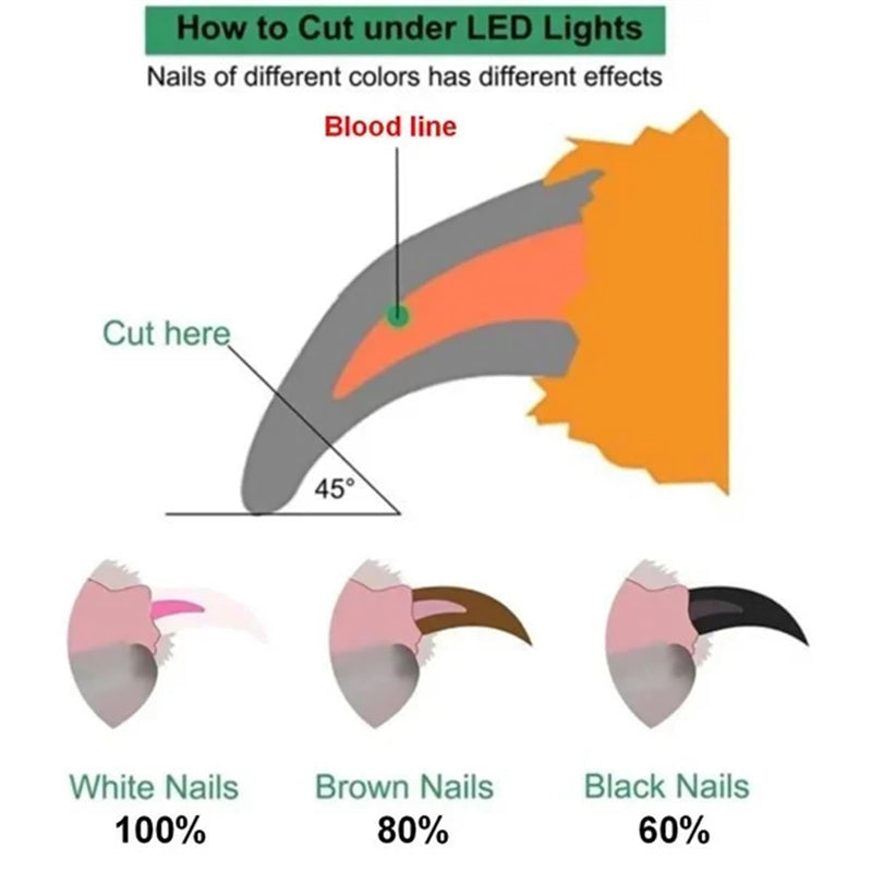 SafeGlow LED Pet Nail Clippers – Calm, Confident Grooming for Cats & Dogs